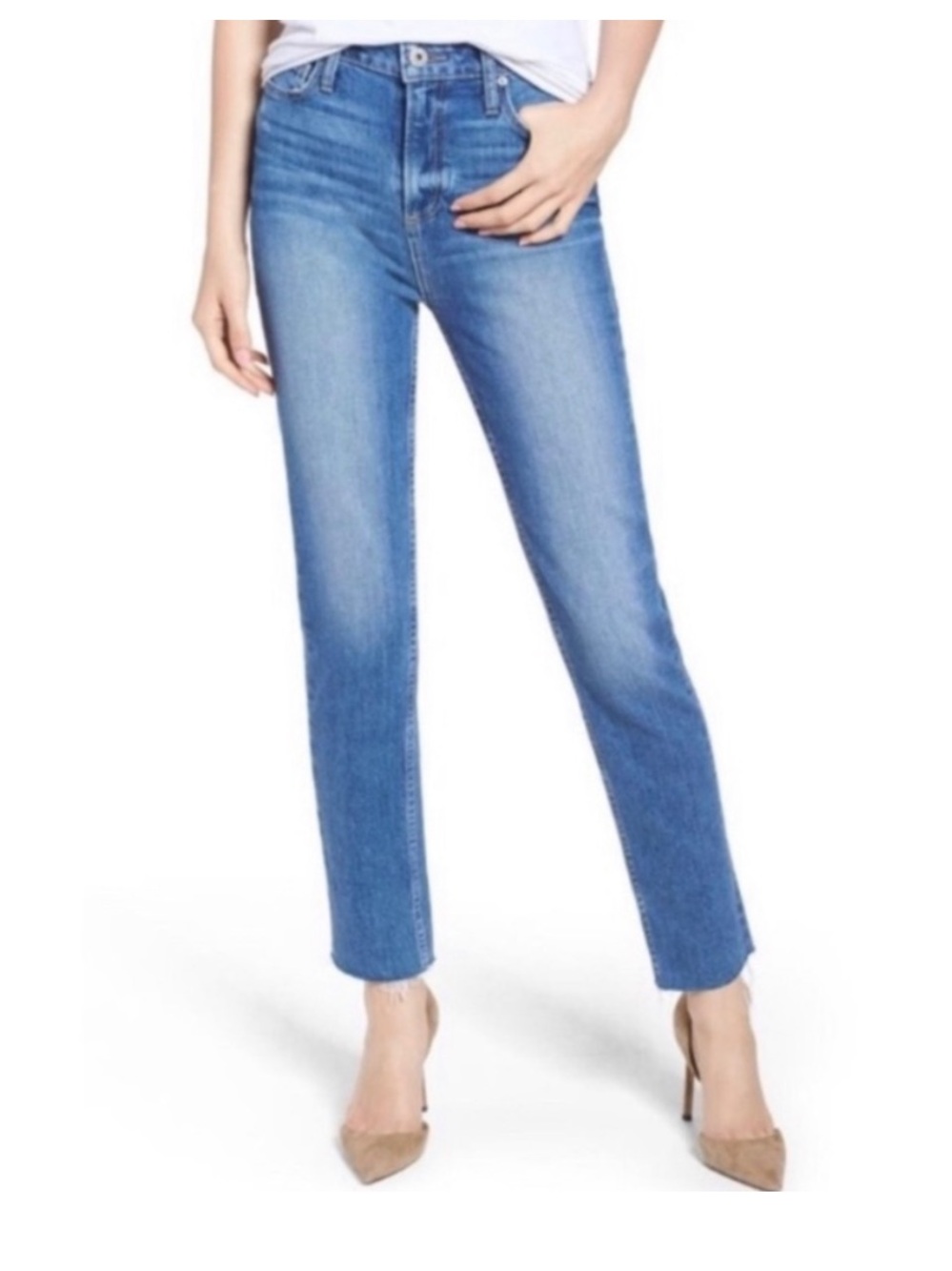 Paige Dylan Straight Leg Jeans
